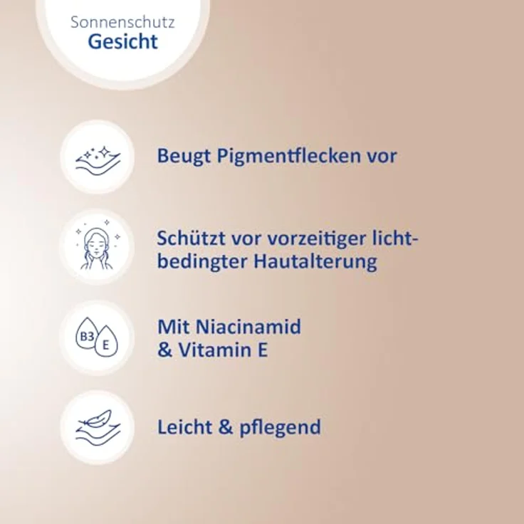 Ladival Anti-Pigmentflecken Sonnencreme Gesicht LSF 50+, UV-Schutz mit Niacinamid und Vitamin E, 4-fach Zellschutz, dermatologisch getestet, 50ml – Bild 4