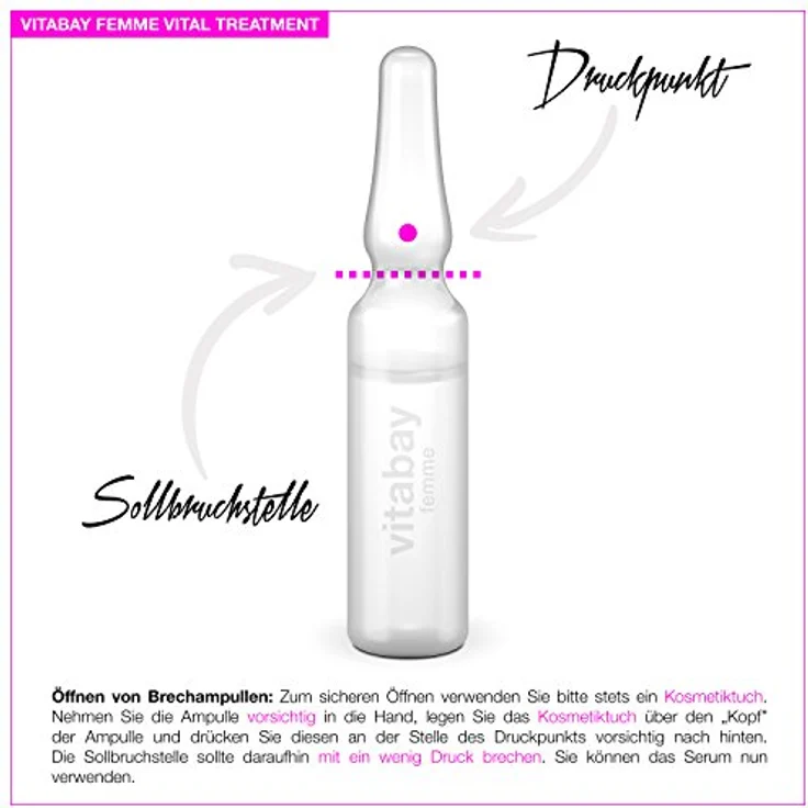 Vitabay Renew Serum 14 x 2 ml • Gegen Falten, zur Zellerneuerung • Mit AHA, Drachenblut, Aloe Vera – Bild 4