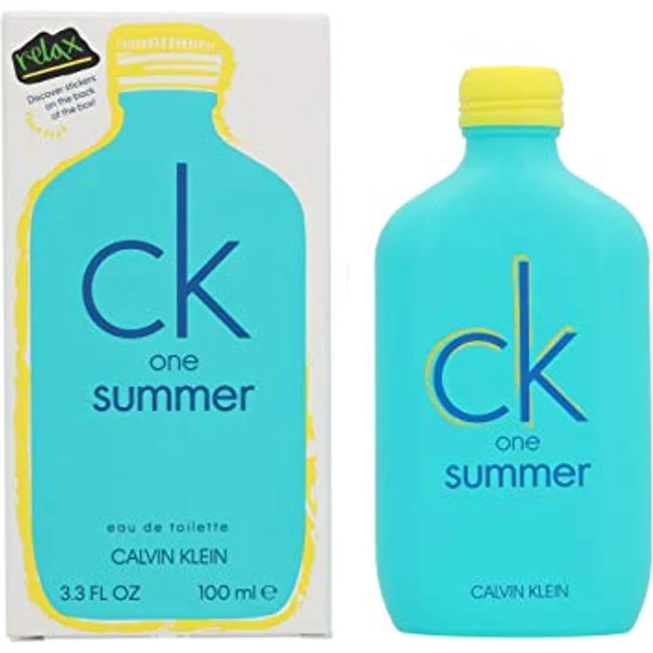 Calvin Klein CK One Summer Eau de Toilette (EdT) Unisexduft 100 ml Duftfamilie: aromatisch, aquatisch – Bild 4
