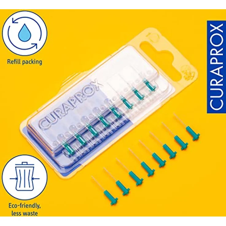 Curaprox CPS 06 prime Interdentalbürsten Refill 8 Stück, zur gründlichen Zahnzwischenraumreinigung – Bild 4