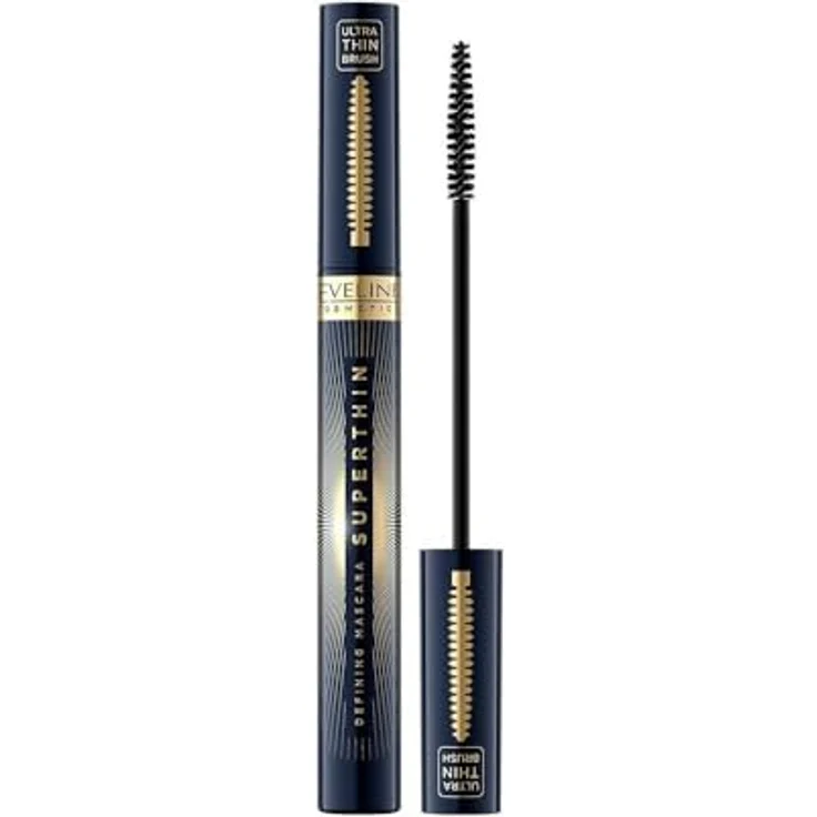 EVELINE Cosmetics Superthin Defining Mascara, verlängernd und volumengebend, 6ml – Bild 1