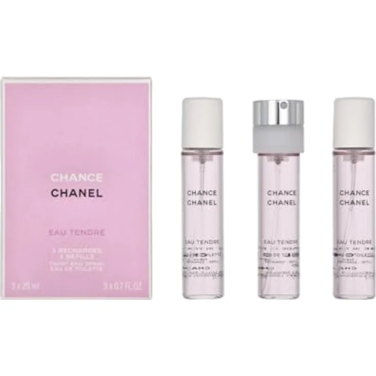 Chanel Chance Eau Tendre Twist & Refill 3 x 20 ml Eau de Toilette (EdT)