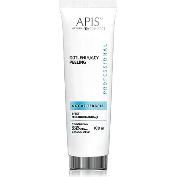 Apis Professionelles Oxy O2 Therapies Oxygenating Scrub mit Mikrodermabrasion Effekt, 100 ml