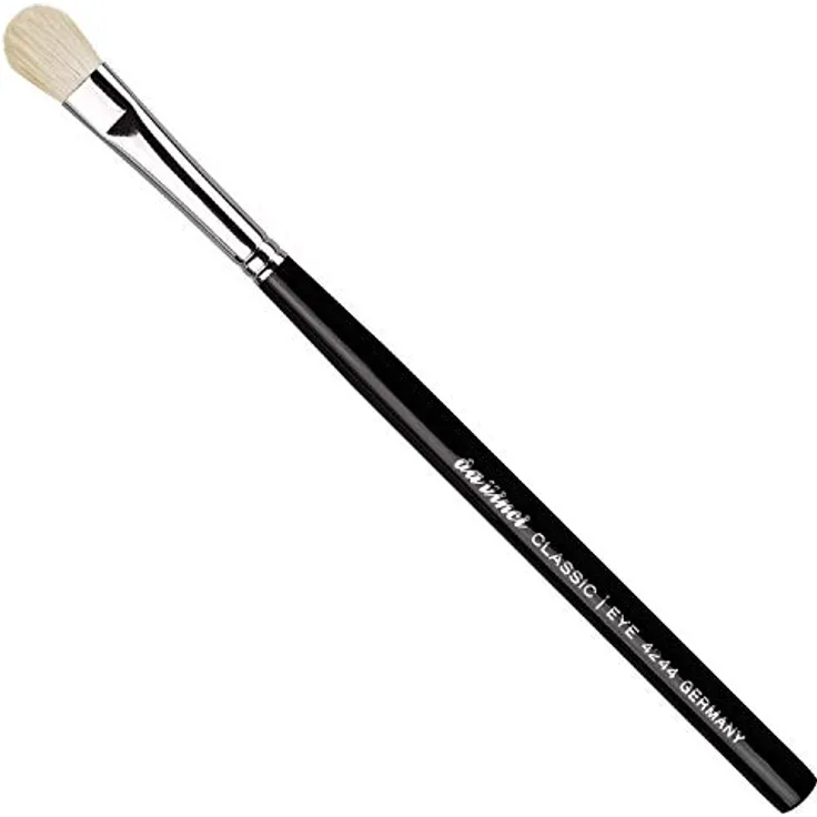 da Vinci Classic 4244, Naturhaare Lidschattenpinsel für präzises Auftragen und Verblenden von Puder-Lidschatten, handmade in Germany
