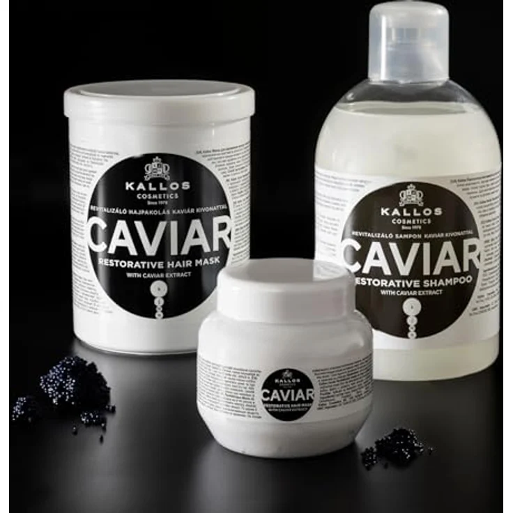 Kallos Kjmn Kaviar Revitalisierender Haarkur Mit Kaviarextrakt 1000 ml – Bild 3