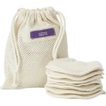 Living Crafts Abschminkpads „India“, 7er Set, mit Wäschenetz