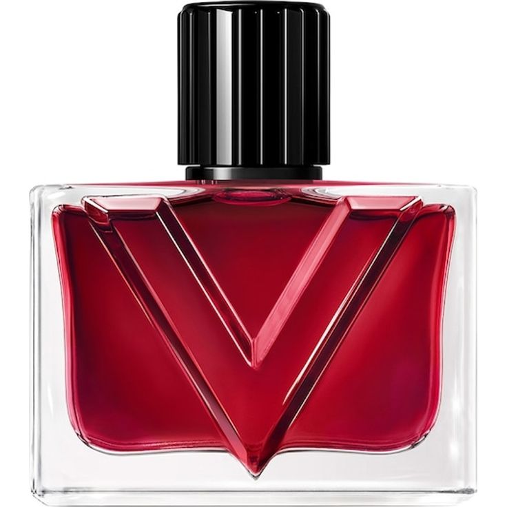 Valentino Vendetta Donna Eau de Parfum Spray 50 ml, fruchtig-florale Komposition mit Blutorange, Tuberose und Sandelholz, roter Glasflakon