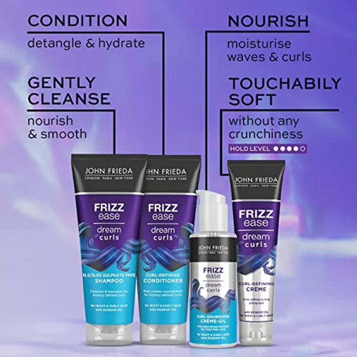 John Frieda Frizz Ease Dream Curls, nährendes Haaröl für lockiges Haar, 100 ml, vegan – Bild 4