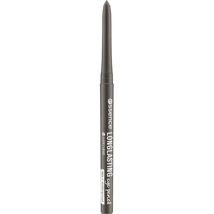 Essence Long-Lasting Eye Pencil, Kajal 0,28 g in Grau, wasserfest mit Drehmechanismus – Bild 2