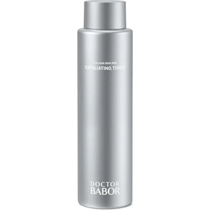 BABOR DOCTOR Exfoliating Toner | Gesichtswasser für unreine und fettige Haut | Anti-Pickel und für feinere Poren | mit AHA, BHA und PAD | 200 ml