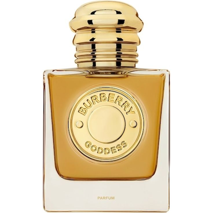 Burberry Goddess Parfum Damen 50 ml, Eau de Parfum mit Himbeer-Akkord und Vanille-Extrakten, bronzefarbenes nachfüllbares Flakon