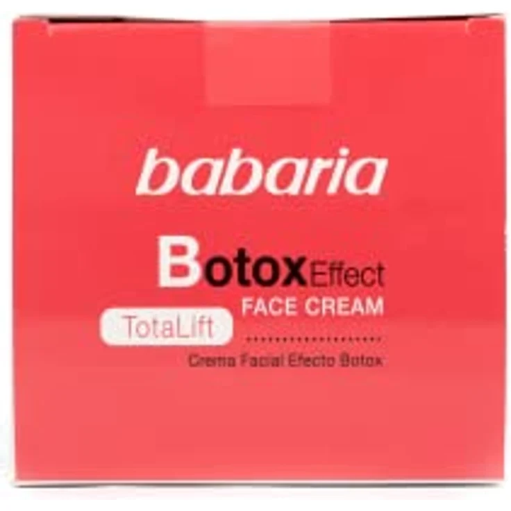Babaria Botox Effect Gesichtscreme, 50 ml, intensiv feuchtigkeitsspendend und glättend – Bild 4