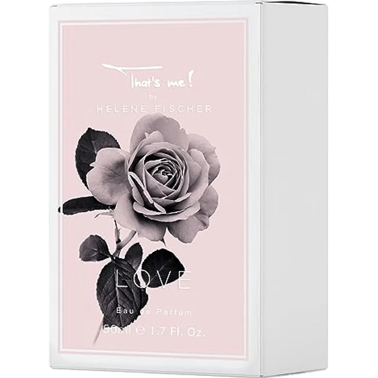 Helene Fischer That’s Me Love Eau de Parfum Damenduft 50ml - Fruchtig-rosiger Duft mit Bergamotte, Mandarine und Jasmin – Bild 3