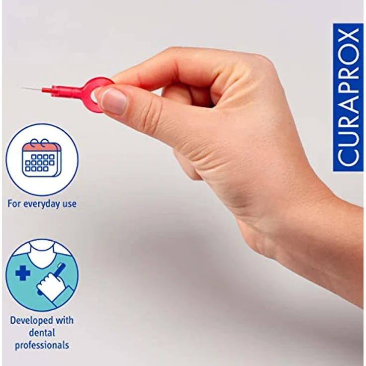 Curaprox CPS 07 prime Interdentalbürsten Refill 8 Stück, zur gründlichen Zahnzwischenraumreinigung – Bild 6