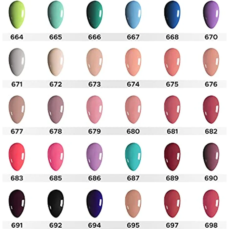 Inglot O2M Atmungsaktiv Nagellack 11 ml Nr. 672 - wasser- und luftdurchlässige Formel, langanhaltend, frei von Toluol und Formaldehyd – Bild 2