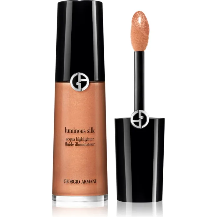 Armani Luminous Silk Acqua Highlighter, flüssiger Aufheller in Farbton 04 Sunrise, 12 ml