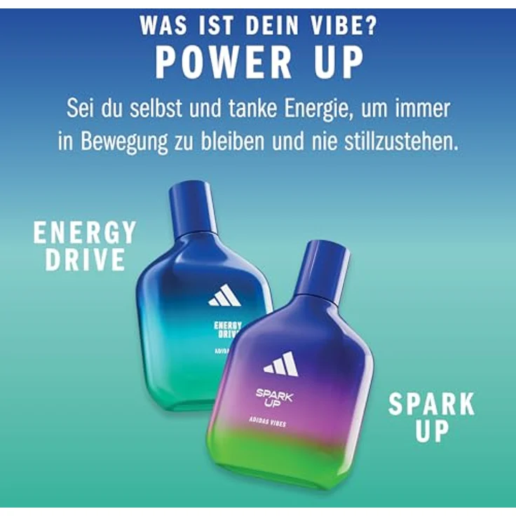adidas Vibes Energy Drive EDP 30ml, Herrenduft mit positiven Gefühlen und kühlem Tragekomfort – Bild 5