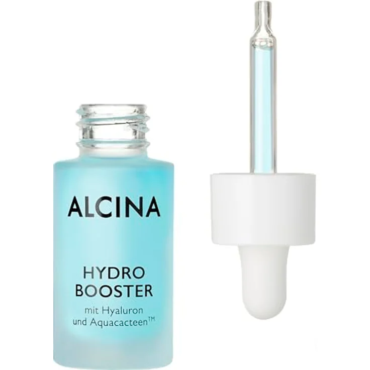 Alcina Hydro Booster - 1 x 15 ml - Gesichtsserum mit Hyaluron & AquaCacteen für erfrischte, durchfeuchtete Haut – Bild 3