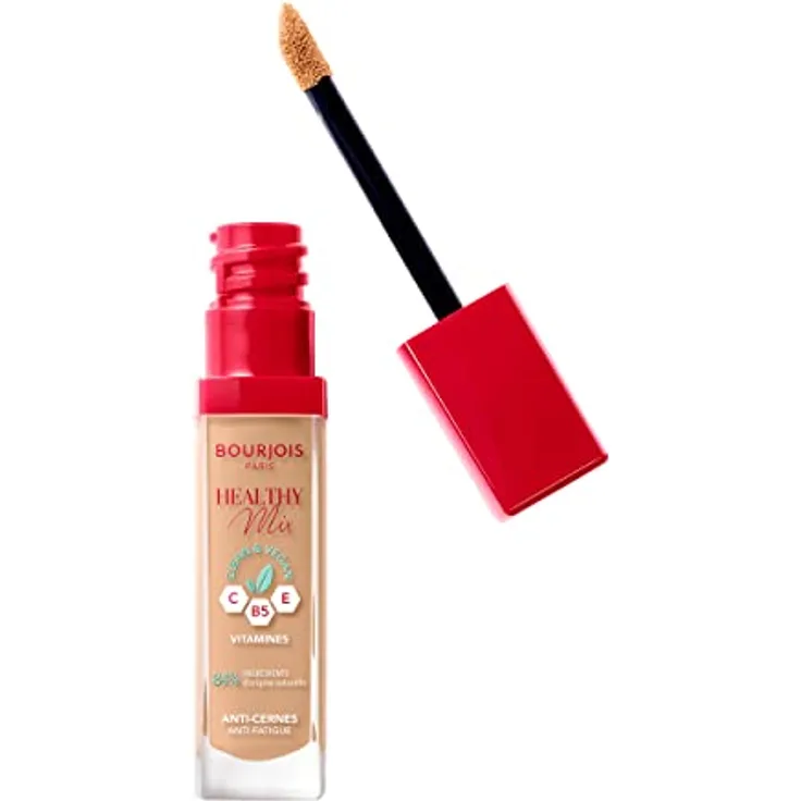 Bourjois Healthy Mix Corrector Beige 52 6 ml, Concealer mit Vitaminen für natürlichen Effekt und 24h Feuchtigkeitsversorgung