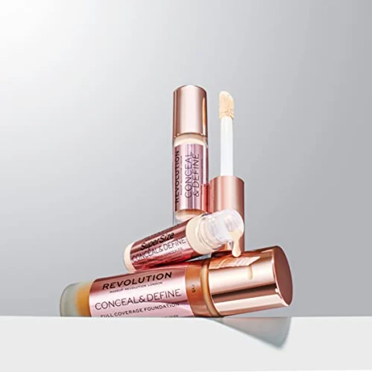 REVOLUTION Conceal & Define Foundation Drops 23 ml F1 – Bild 7