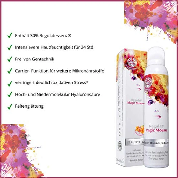 Regulatpro Dr. Niedermaier Regulat Magic Mousse der Luxus Feuchtigkeitsschaum 200 ml – Bild 3