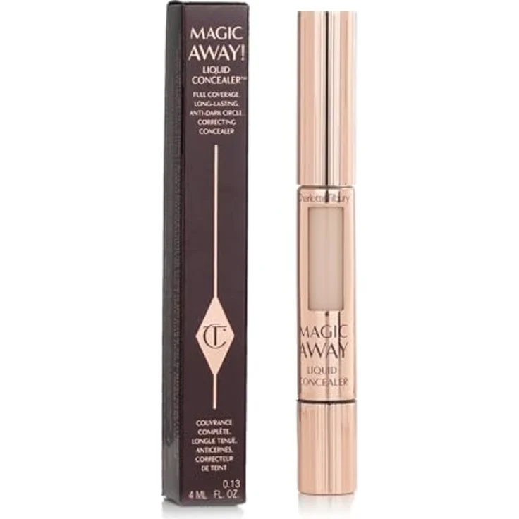 Charlotte Tilbury Magic Away Liquid Concealer, 4 ml, vollständig abdeckend, Farbe 2 - Fair – Bild 2