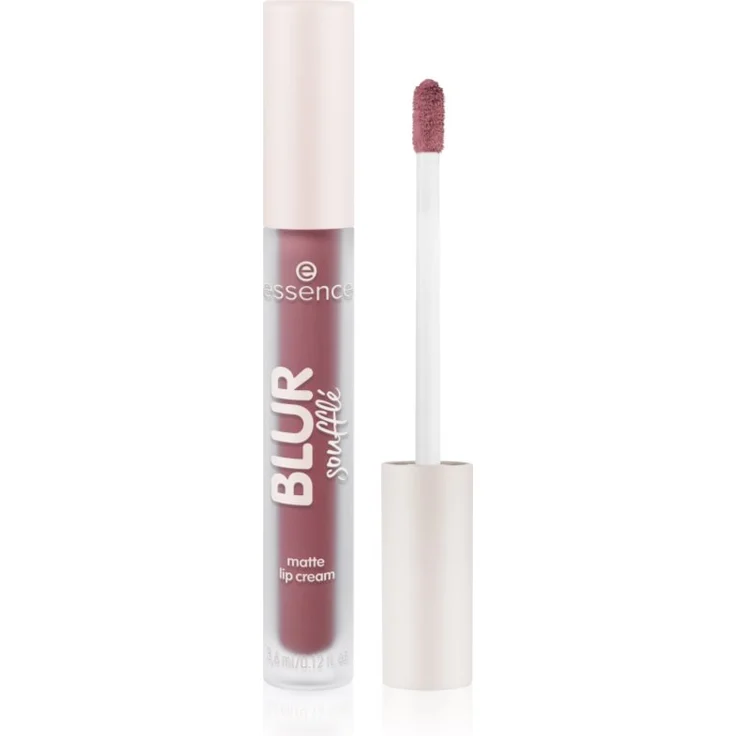 essence Blur Soufflé Matter Flüssig-Lippenstift, 3.6 ml, Farbton 09 Ghost Typing, samtig-mattes Finish, vegan und langanhaltend