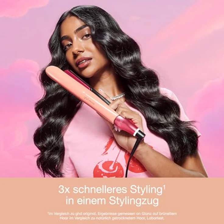 ghd Jelly Chronos Styler, Glätteisen in Sunkissed Peach mit HD Motion-Responsive™ Technologie, 2,7 m Kabel und Hitzeschutz-Etui – Bild 6