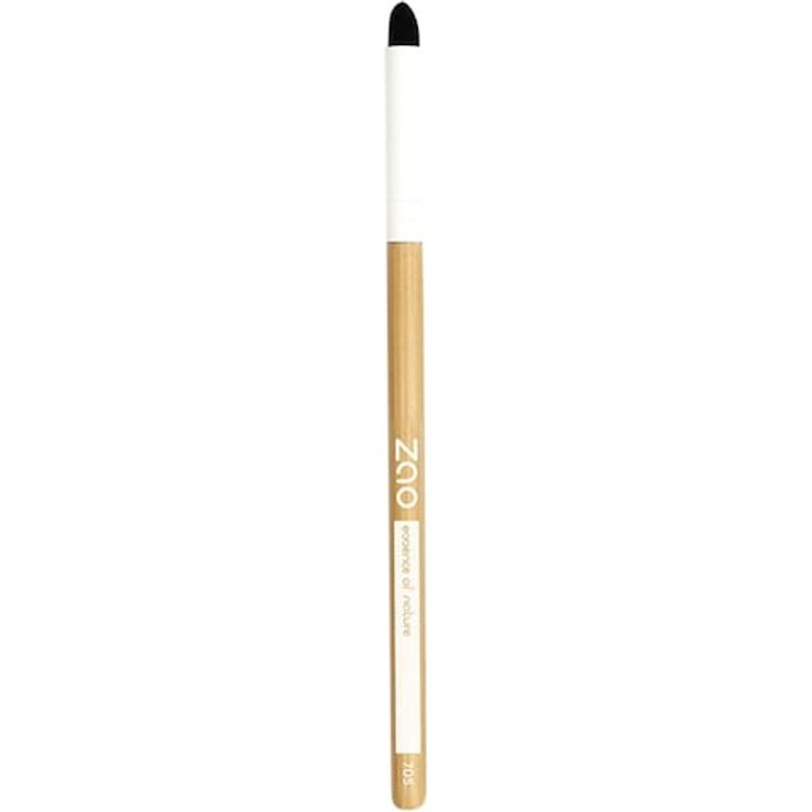 Zao Bamboo Orbit Brush, Lidschattenpinsel mit Bambusgriff und schwarzen Borsten, Damen 1 ct