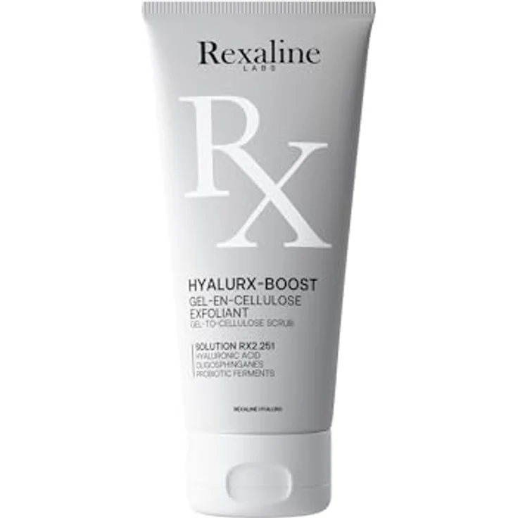 Rexaline HYALURX-BOOST Gel-in-Cellulose-Peeling – Hyaluronsäure RX2, sanfte Gesichtsreinigung mit Probiotika, entfernt abgestorbene Hautzellen & Mitesser für empfindliche Haut – 50 ml – Bild 1