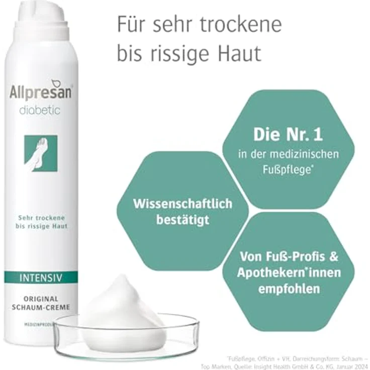 Allpresan Diabetic Intensivpflege 200 ml – Bild 3
