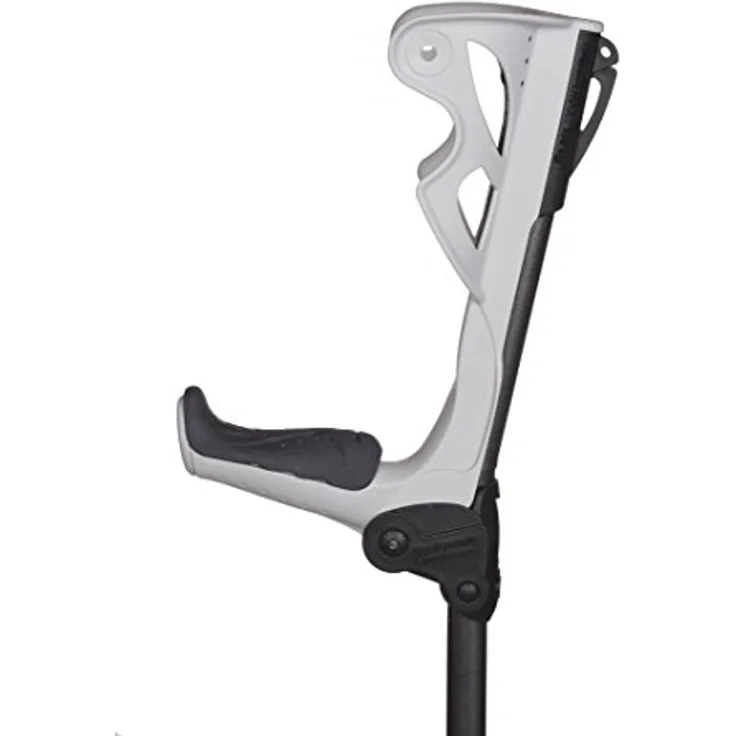 Antar Unterarmstütze ERGODYNAMIC S, Ergonomisches Design mit Anti-Rotationsvorrichtung und Stoßdämpfersystem, klein, weiß, 610 g