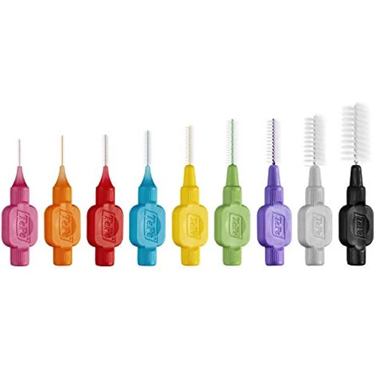 TePe Interdentalbürsten Original orange 0,45 mm, 1 x 8 Stück, für rundum gesunde Zähne – Bild 10