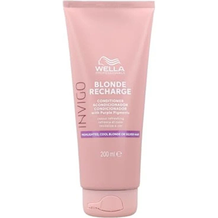 Wella Professionals Invigo Blonde Nachfüllpack Cool Blond Conditioner, 200 ml für kühles Blond