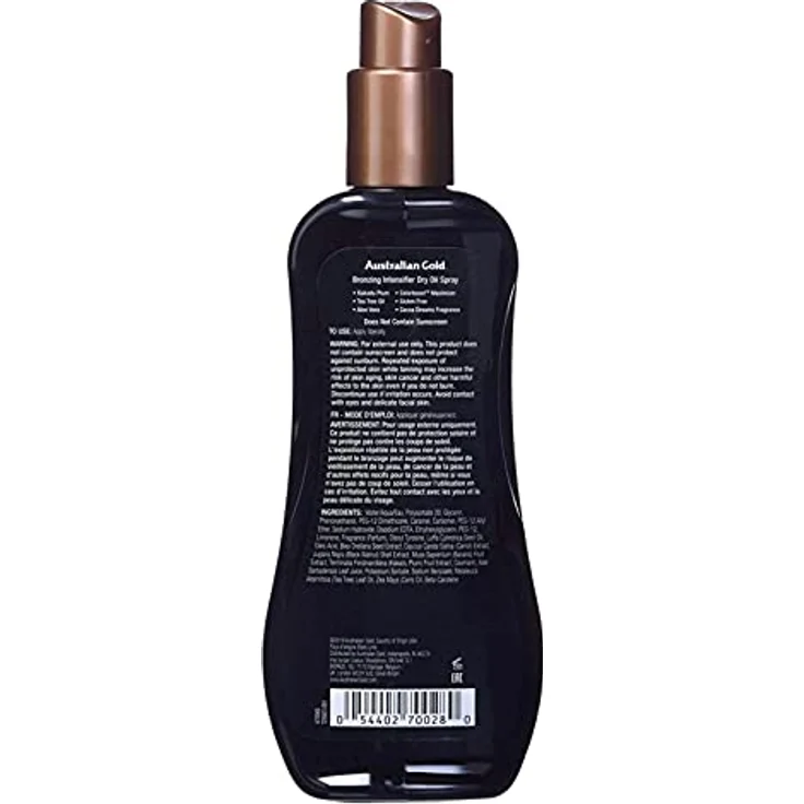 Australian Gold LSF Outdoor Bronzing Dry Oil Spray Intensifier 237 ml – Bild 7