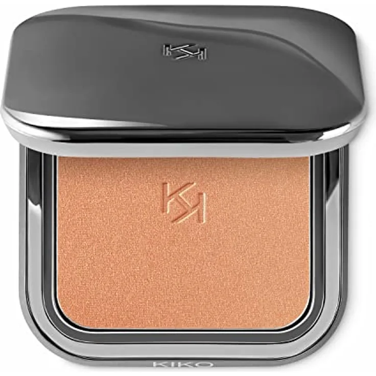 KIKO Milano Radiant Touch, kompakter bronzierender Puder, Farbton 101 Luminous Honey, 12 g, ideal zum Konturieren und für einen natürlich wirkenden Teint