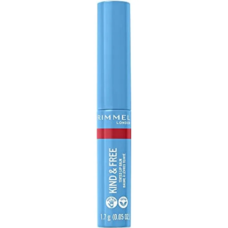 Rimmel Kind & Free Tinted Lippenbalsam, 005 Cherry Red, 4g