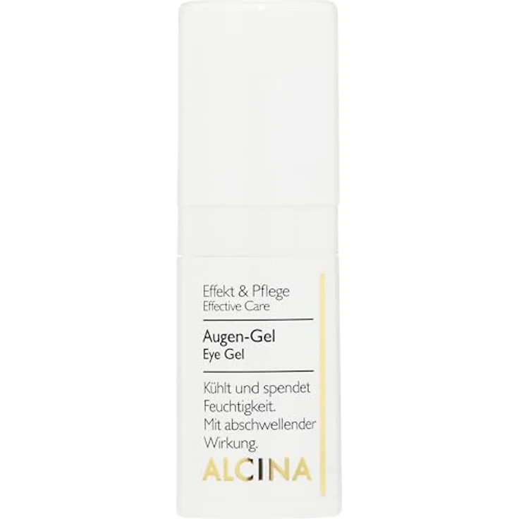 Alcina Effective Care Augengel, kühlende Augenpflege mit feuchtigkeitsspendenden Eigenschaften, 15 ml – Bild 2