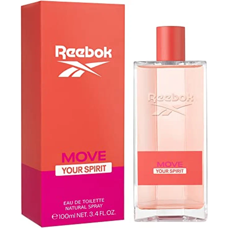 Reebok Move Your Spirit Women Edt Spray 100ml - Damenparfum, blumiger und fruchtiger Duft – Bild 2