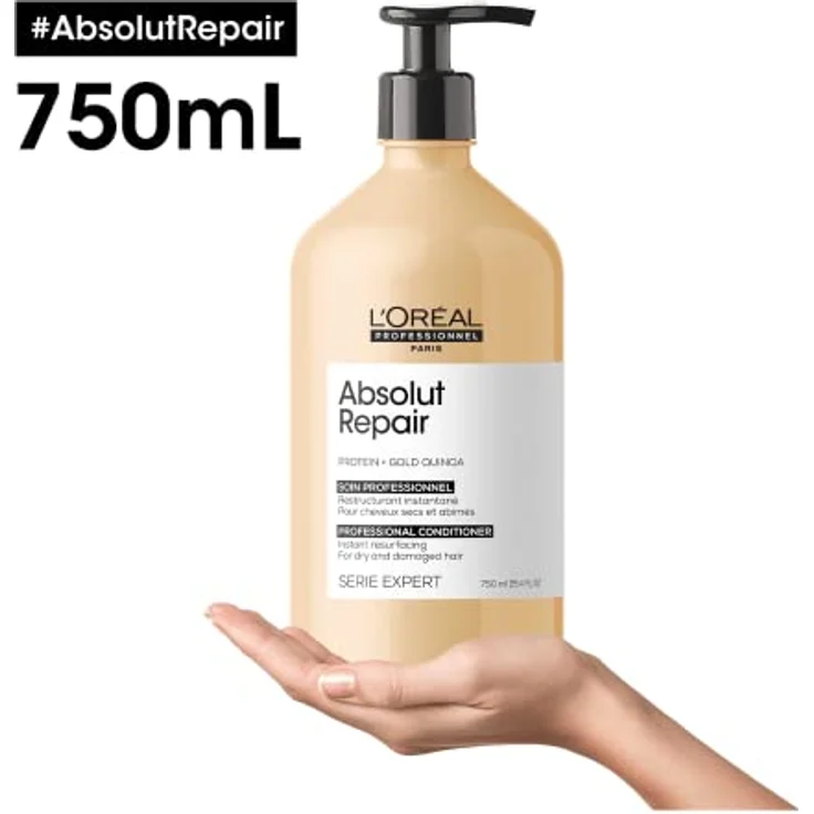 L'Oréal Conditioner Série Expert Absolute Repair Conditioner 750 ml – Bild 2