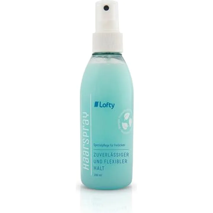 Lofty Haarspray, Pflege für Kunsthaar, 200 ml, recyclete Verpackung