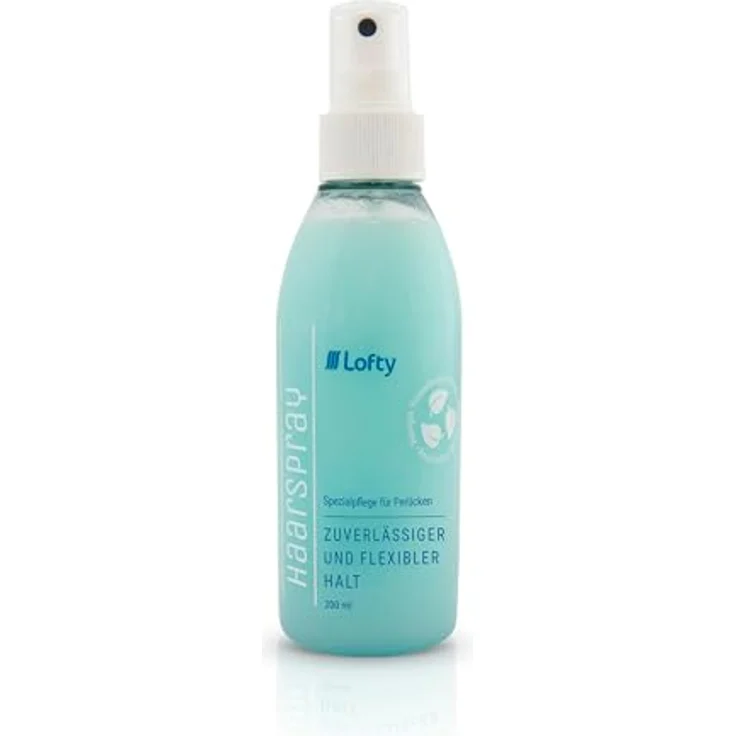 Lofty Haarspray, Pflege für Kunsthaar, 200 ml, recyclete Verpackung – Bild 1