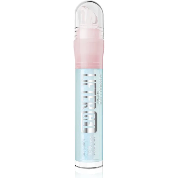 MAYBELLINE NEW YORK Lifter Gel Lippenöl, hochglänzender Lipgloss mit pflegenden Eigenschaften, Farbton 002 Blue Boba, 6.6 ml