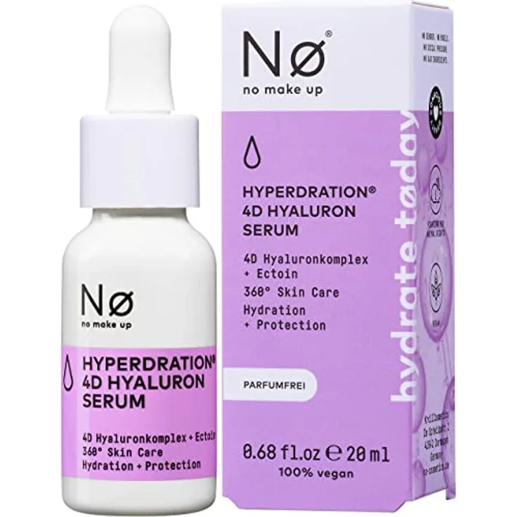 Nø hydrate today Hyperdration 4D Hyaluron Serum Gesichtsserum 20 ml - Preisvergleich