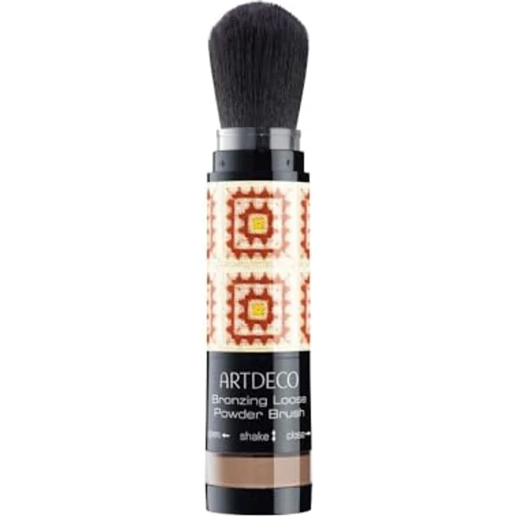 Artdeco Bronzing Loose Powder Brush - Natürliche Sommerbräune - integrierter Pinsel - ideal für unterwegs - 3g – Bild 1