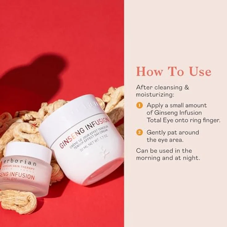 Erborian Eye Contour Cream Ginseng Infusion Total Eye 15 ml – Bild 4