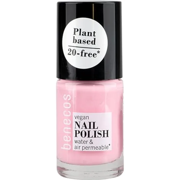 benecos Nail Polish 20FREE wasserdurchlässig 5ml cotton candy
