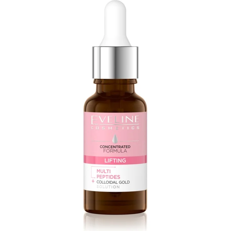 Eveline Cosmetics Concentrated Formula Lifting, Gesichtsserum mit Lifting-Effekt, 18 ml, vegan