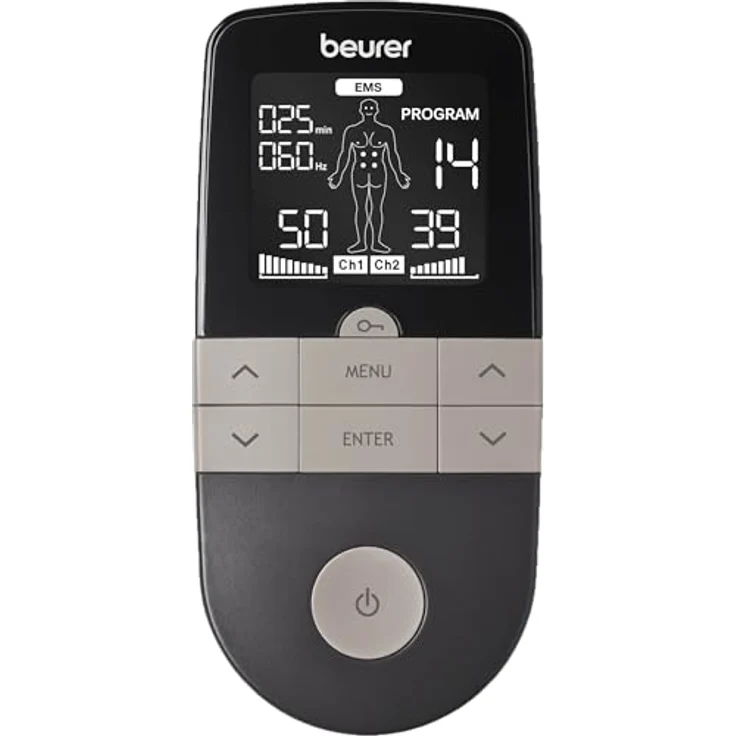 BEURER EM 1 R Relief+, Digital TENS-EMS-Gerät zur Schmerztherapie, Muskelstimulation und Entspannung – Bild 2