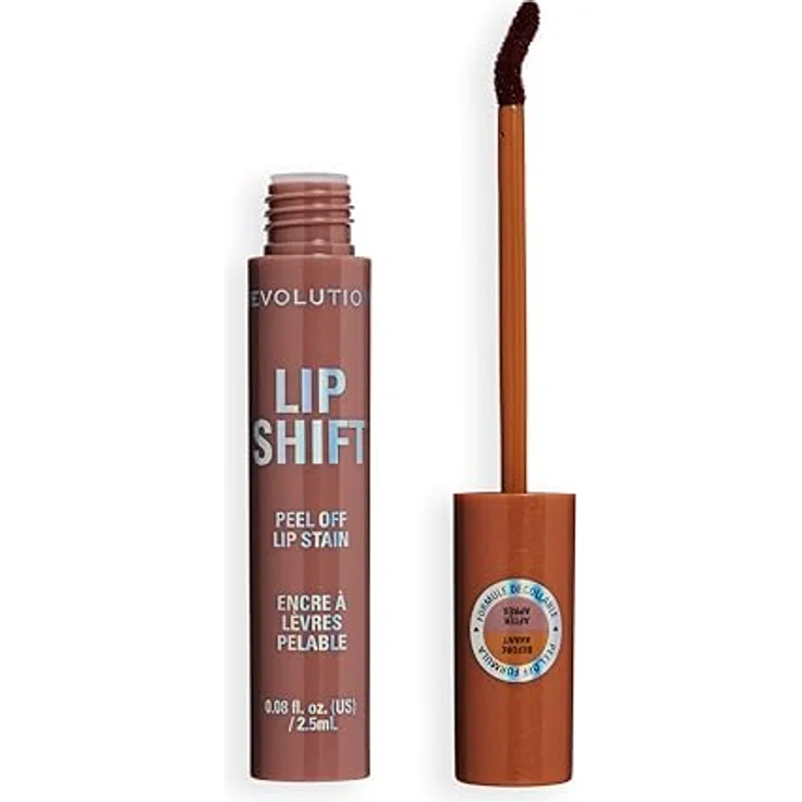 REVOLUTION Lip Shift Peel Off Lippenstifte, langanhaltende Farbformel mit intensiver Pigmentierung, 40 g – Bild 1